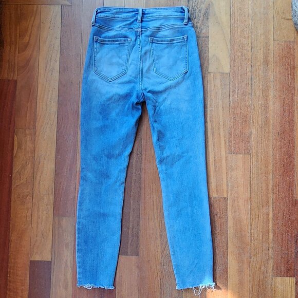 Windsor Light Wash Skinny Destroyed Jeans Size 7 - Picture 14 of 16